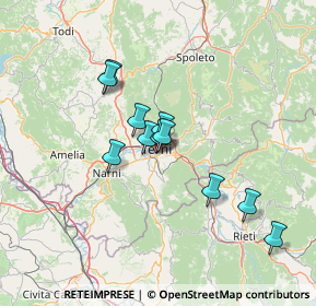 Mappa Via Quattro Macine, 05100 Terni TR, Italia (11.27909)