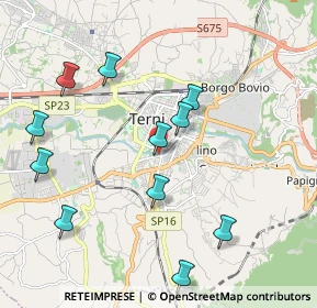 Mappa Via Quattro Macine, 05100 Terni TR, Italia (2.25545)