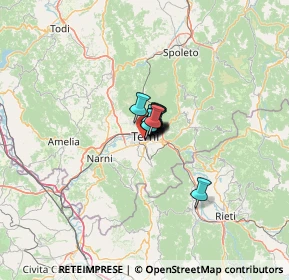 Mappa Ponte Salvador Allende, 05100 Terni TR, Italia (3.08545)