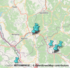 Mappa Ponte Salvador Allende, 05100 Terni TR, Italia (17.81727)