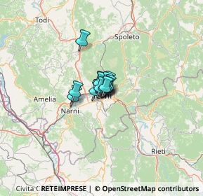 Mappa Ponte Salvador Allende, 05100 Terni TR, Italia (3.88077)