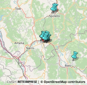 Mappa Ponte Salvador Allende, 05100 Terni TR, Italia (7.57727)