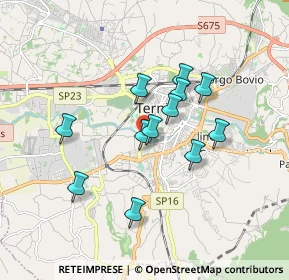 Mappa Ponte Salvador Allende, 05100 Terni TR, Italia (1.50083)