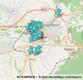 Mappa Piazzale Girolamo Bianchini Riccardi, 05100 Terni TR, Italia (1.30588)