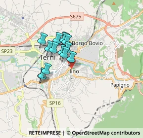 Mappa Piazzale Girolamo Bianchini Riccardi, 05100 Terni TR, Italia (1.31643)