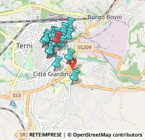 Mappa Piazzale Girolamo Bianchini Riccardi, 05100 Terni TR, Italia (0.8025)