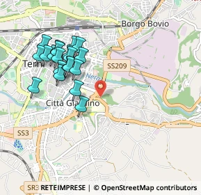 Mappa Piazzale Girolamo Bianchini Riccardi, 05100 Terni TR, Italia (1.006)