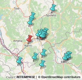 Mappa Via Aleardo Aleardi, 05100 Terni TR, Italia (13.85647)