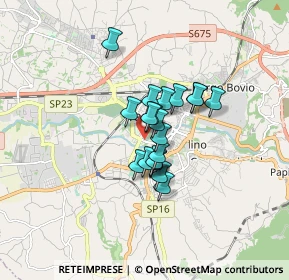 Mappa Via Aleardo Aleardi, 05100 Terni TR, Italia (1.063)