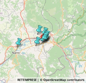 Mappa Via Aleardo Aleardi, 05100 Terni TR, Italia (2.08364)
