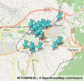 Mappa Via di Vitalone, 05100 Terni TR, Italia (1.27211)