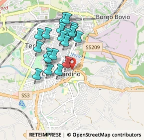 Mappa Via Giandimartalo da Vitalone, 05100 Terni TR, Italia (0.848)