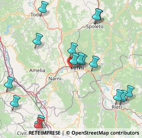 Mappa Via Vocabolo Sabbione, 05100 Terni TR, Italia (20.47938)