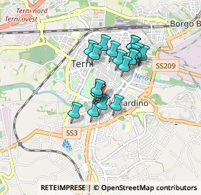 Mappa Viale dell' Annunziata, 05100 Terni TR, Italia (0.6625)