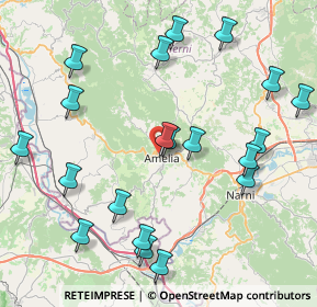 Mappa Piazza Giuseppe Mazzini, 05022 Amelia TR, Italia (9.8225)