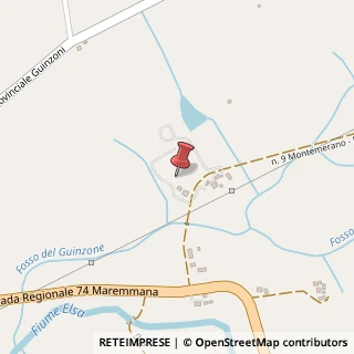 Mappa SR74, 58010 Manciano GR, Italia, 58010 Manciano, Grosseto (Toscana)