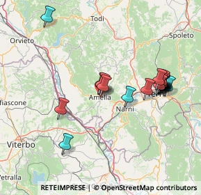 Mappa Via Caduti Lavoro, 05022 Amelia TR, Italia (15.8635)