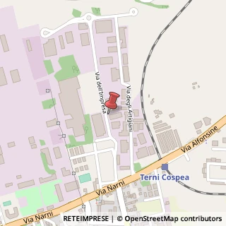 Mappa Via dell'Impresa, 10, 05100 Terni, Terni (Umbria)