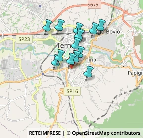 Mappa Via Giovanni XXIII, 05100 Terni TR, Italia (1.32214)