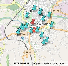 Mappa Via Giovanni XXIII, 05100 Terni TR, Italia (0.8355)