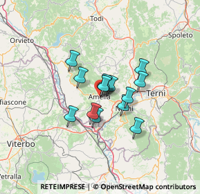 Mappa Via Rimembranze, 05022 Amelia TR, Italia (8.55286)