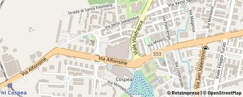 Mappa Terni