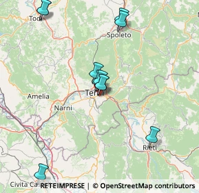 Mappa Via Gisa Giani, 05100 Terni TR, Italia (15.88636)