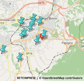 Mappa Via Gisa Giani, 05100 Terni TR, Italia (1.92727)