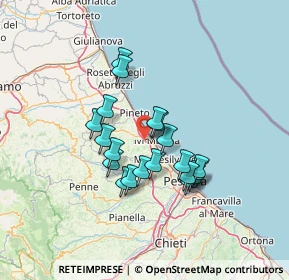 Mappa Via Maiella, 64028 Silvi TE, Italia (11.4345)