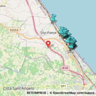 Mappa Via Maiella, 64028 Silvi TE, Italia (1.9235)