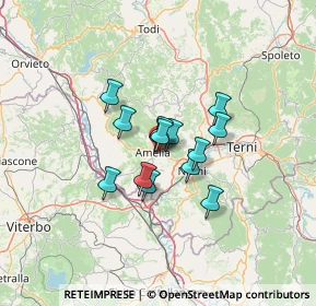 Mappa Via Roma, 05022 Amelia TR, Italia (8.49286)