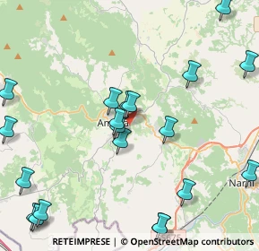 Mappa Via Roma, 05022 Amelia TR, Italia (5.5265)