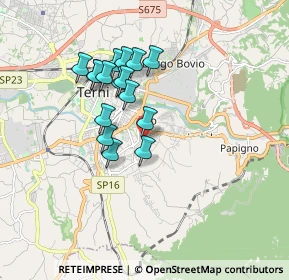Mappa Via Anna Kuliscioff, 05100 Terni TR, Italia (1.51188)