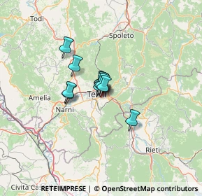 Mappa Via Anna Kuliscioff, 05100 Terni TR, Italia (6.30417)