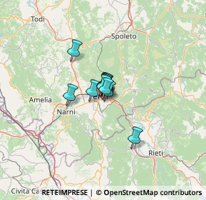 Mappa Via Anna Kuliscioff, 05100 Terni TR, Italia (4.93)