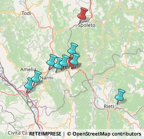 Mappa Via Anna Kuliscioff, 05100 Terni TR, Italia (21.155)