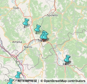 Mappa Via Anna Kuliscioff, 05100 Terni TR, Italia (22.35545)