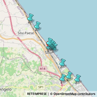 Mappa Via Marinelli, 64028 Silvi TE, Italia (1.80091)