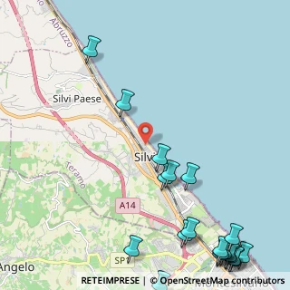 Mappa Via Marinelli, 64028 Silvi TE, Italia (3.5485)