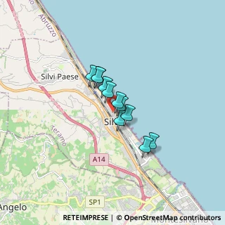 Mappa Via Marinelli, 64028 Silvi TE, Italia (1.02)