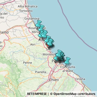 Mappa Via Marinelli, 64028 Silvi TE, Italia (9.4215)