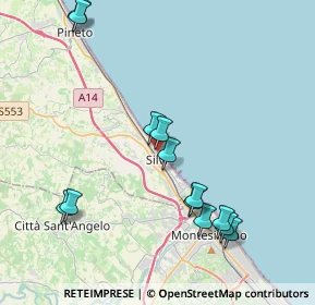 Mappa Via del Popolo, 64028 Silvi TE, Italia (4.52769)