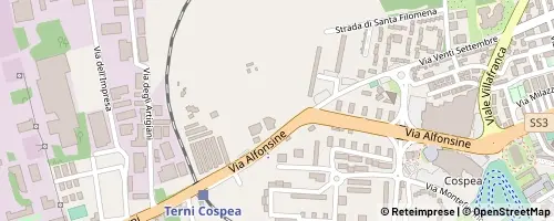 Mappa Terni