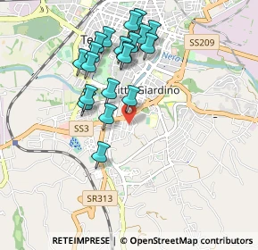 Mappa Via Fratelli Cervi, 05100 Terni TR, Italia (0.9415)