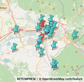 Mappa Centro Commerciale Cospea, 05100 Terni TR, Italia (3.127)