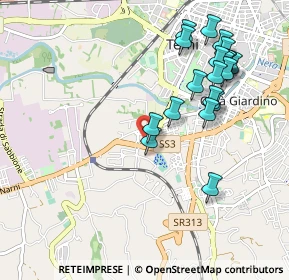 Mappa Centro Commerciale Cospea, 05100 Terni TR, Italia (1.096)