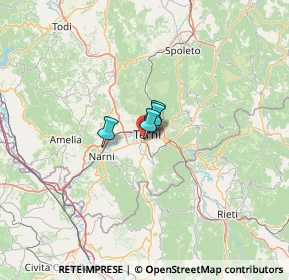 Mappa Centro Commerciale Cospea, 05100 Terni TR, Italia (33.99091)