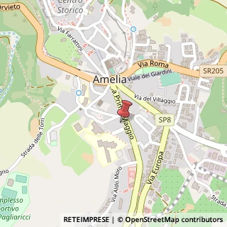 Mappa Via Stylida, 15, 05022 Amelia, Terni (Umbria)