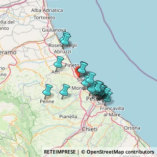 Mappa Via Stagliano, 64028 Silvi TE, Italia (11.503)