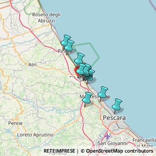 Mappa Via Stagliano, 64028 Silvi TE, Italia (4.39636)